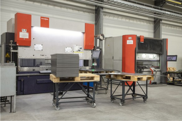 Die Serienfertigung aller NMT-Heizkessel erfolgt an modernen Produktionsstandorten in Krakau und Kattowitz.
