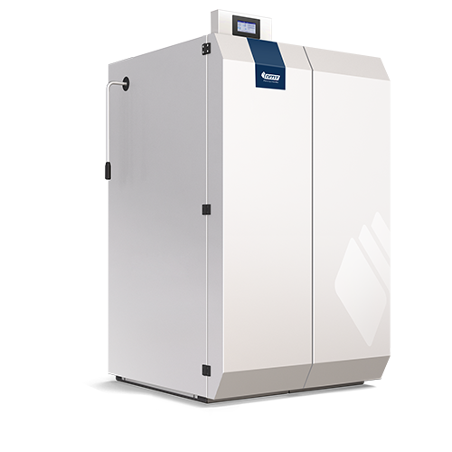 HVG P IV – Kombikessel für Scheitholz und Pellets