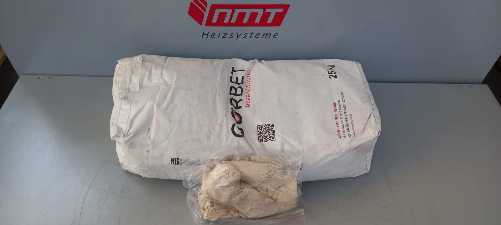 Feuerbeton incl. Montagekit HVG/HVG II zum Austausch der Düse