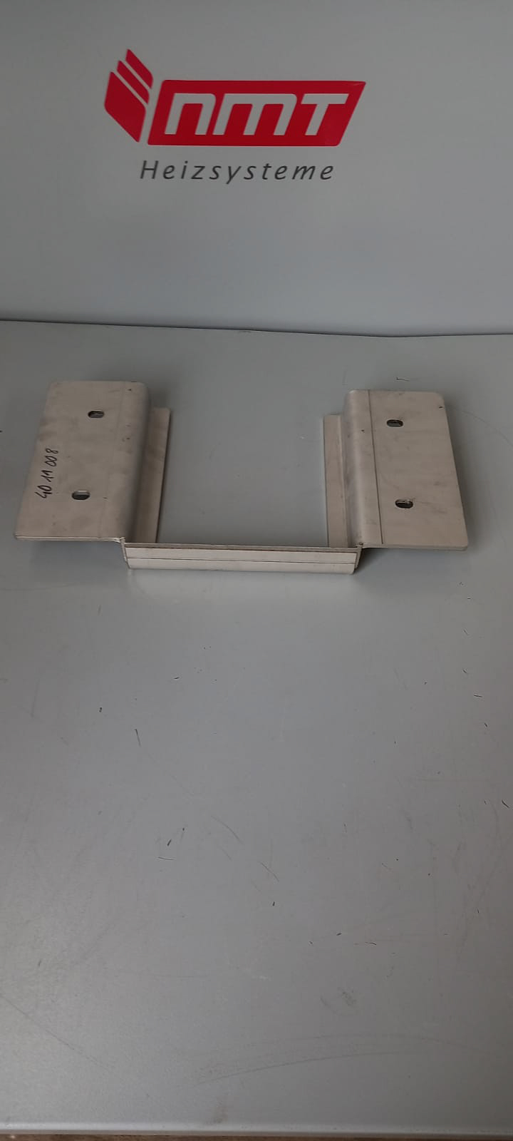 Halterung Schamottplatten Aschetür HVGII15/20/30, komplett 190 x 370 mm, Lochabstand 100 x 275 mm (passende Schamott 2x 45151007-5)